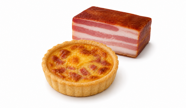 Quiche se slaninou