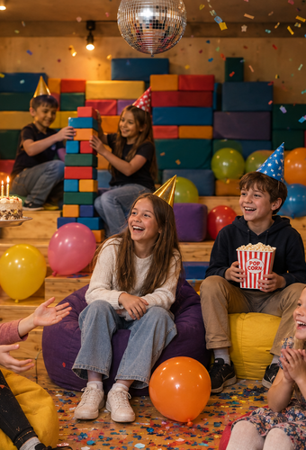 Birthday party at the Imaginatorium